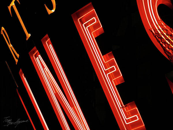 Neon Lights Poster featuring the photograph Neon by Tom Brickhouse