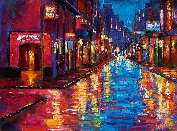 New Orleans Poster featuring the painting New Orleans Magic by Debra Hurd