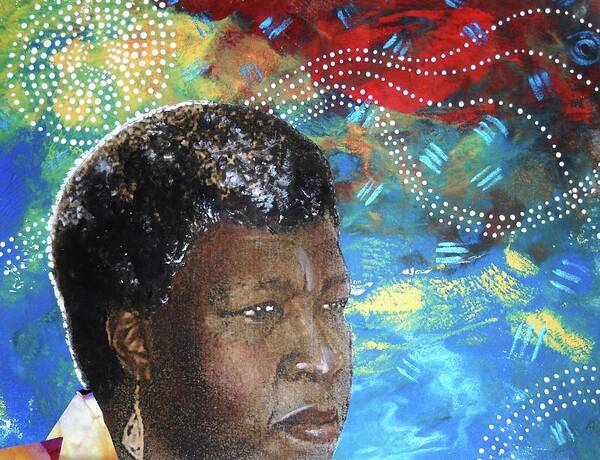 Octavia Butler Poster featuring the tapestry - textile Octaviascape by Candace Hunter