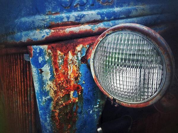 Tractor Poster featuring the photograph Old boy by Olivier Calas