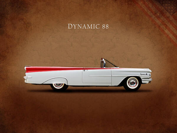 Oldsmobile Poster featuring the photograph Oldsmobile Dynamic 88 by Mark Rogan