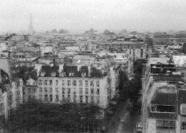 Paris Poster featuring the photograph Paris in the rain by Dubi Roman