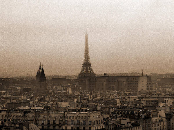 Paris Poster featuring the photograph Paris of Yesteryear II by Mark Currier