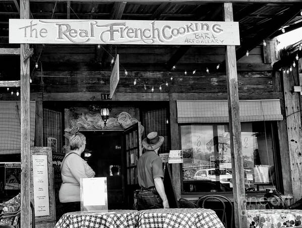 Breaux Bridge Poster featuring the photograph Real French Cooking Louisiana Restaurant by Chuck Kuhn