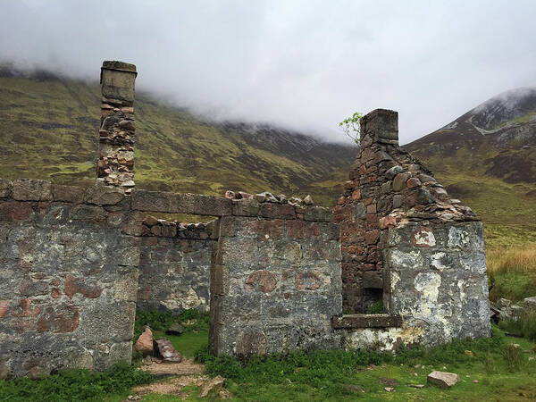 Ruin Poster featuring the photograph Ruin in Scotland by Matthias Hauser