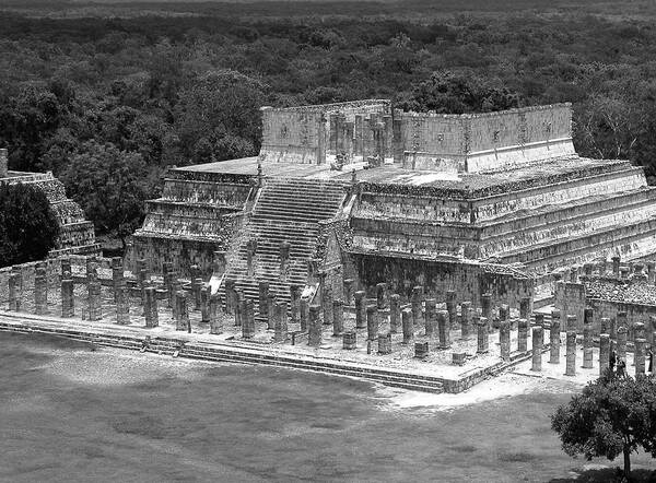 Ruins Poster featuring the photograph Ruins at Chichen Itza 4 by Frank Mari