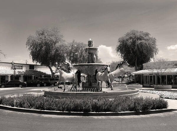 Bronze Poster featuring the photograph Scottsdale Spirit by Gordon Beck