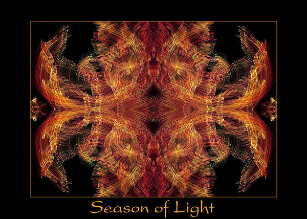 Christmas Prints Poster featuring the photograph Season of Light 2 by Bell And Todd