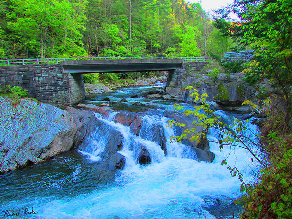 Smoky Mountains Poster featuring the photograph Smoky Mountains Stream by Michael Rucker
