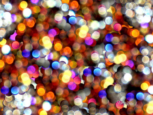 Art Poster featuring the photograph Sparkles #8885_4 by Barbara Tristan