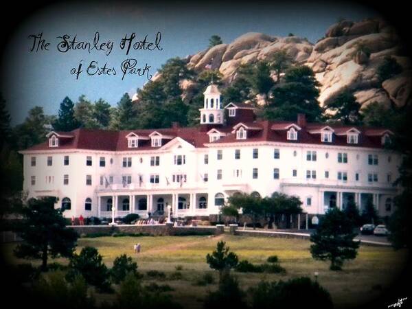 Country Poster featuring the photograph Stanley Hotel by Michelle Frizzell-Thompson