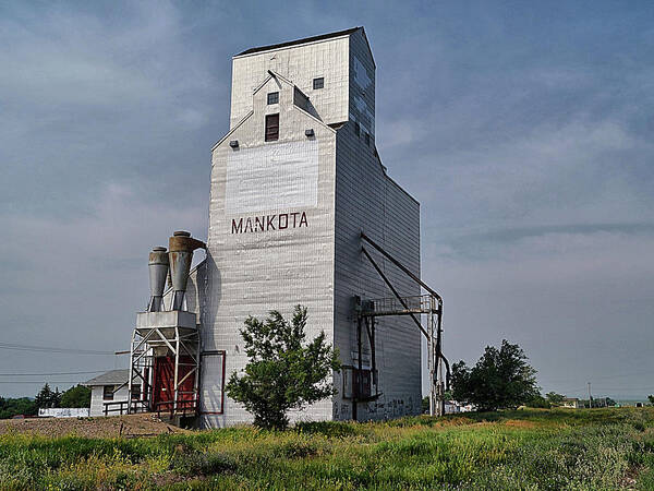 Grain Elevator Poster featuring the photograph Still Standing Strong by Blair Wainman