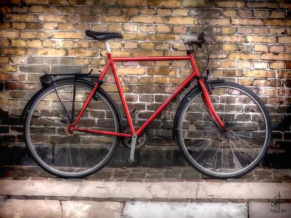 Bike Poster featuring the photograph The Best City Transport by Pennie McCracken