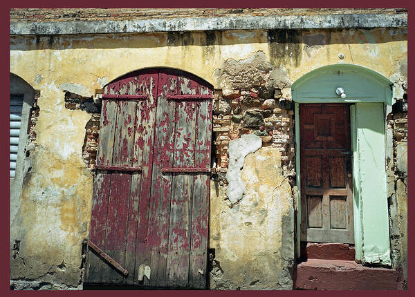 The Doors Of San Juan Poster featuring the photograph The Doors of San Juan by Kris Rasmusson