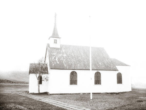 Church Poster featuring the photograph The Old Church by Bo Nielsen