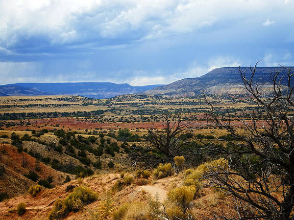 Ghost Ranch Poster featuring the photograph View from Ghost Ranch, NM by Kurt Van Wagner