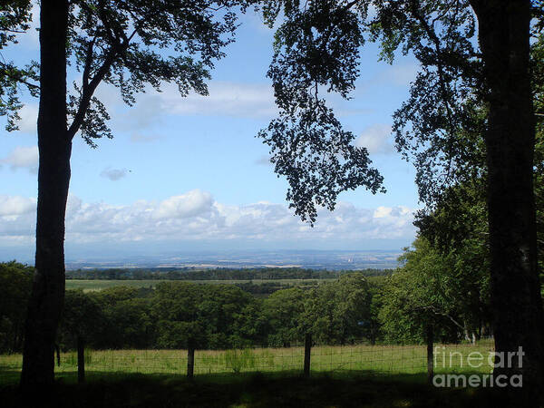 Landscape Poster featuring the photograph View From The Top by Yvonne Johnstone