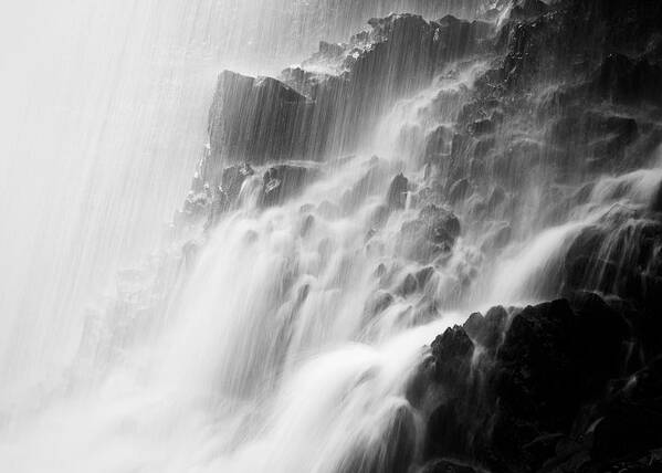 Waterfall Poster featuring the photograph Torrential #1 by Misaki Saito