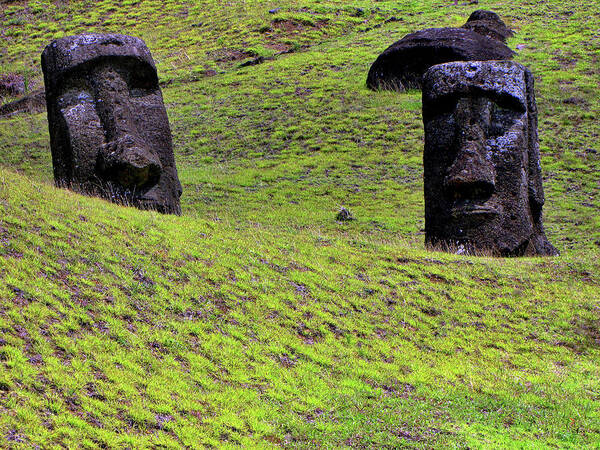 Easter Island Chile Poster featuring the photograph Easter Island Chile #40 by Paul James Bannerman
