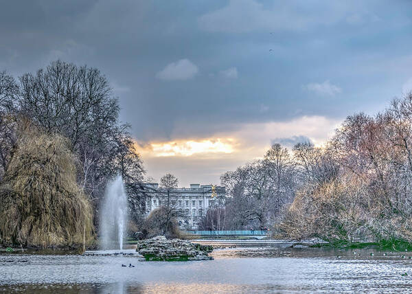 Tourism Poster featuring the photograph Backside Buckingham by Laura Hedien