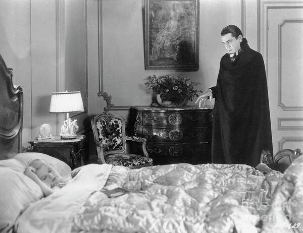 People Poster featuring the photograph Bela Lugosi In The 1931 Film Dracula by Bettmann