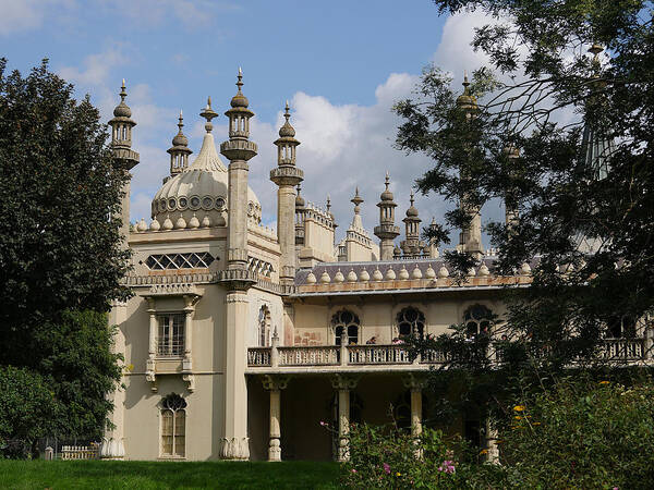 Richard Reeve Poster featuring the photograph Brighton Royal Pavilion 1 by Richard Reeve