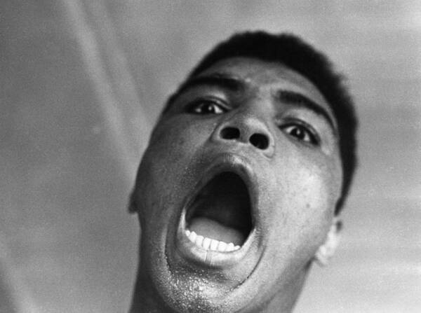 Heavyweight Poster featuring the photograph Cassius Clay by Harry Benson