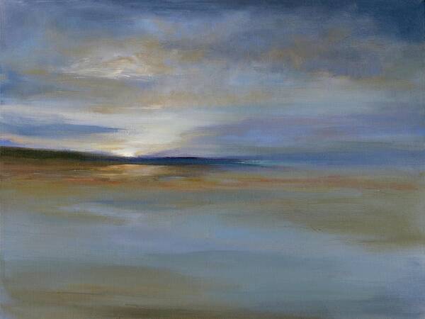 Public Limited Edition Poster featuring the painting Coastal Light by Sheila Finch
