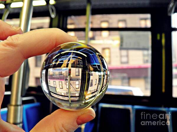 Crystal Poster featuring the photograph Crystal Ball Project 64 by Sarah Loft