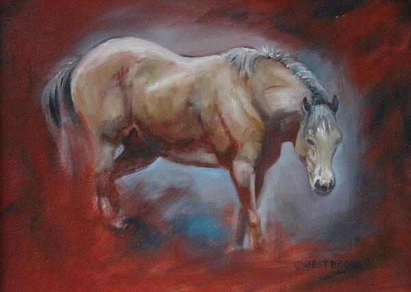 Horse Poster featuring the painting Bill by Cynthia Westbrook