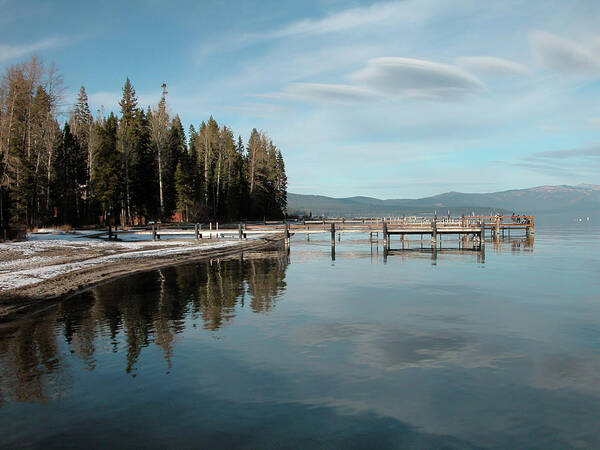 Tranquility Poster featuring the photograph Lake Tahoe by Photo By Zahra Mandana Fard, Baraneh.com