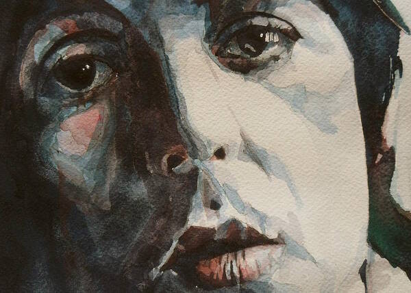 Rock And Roll Poster featuring the painting Let Me Roll It - Paul McCartney - Resize Crop by Paul Lovering