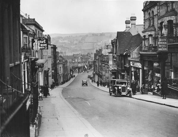 1930-1939 Poster featuring the photograph Lewes Street by Fox Photos