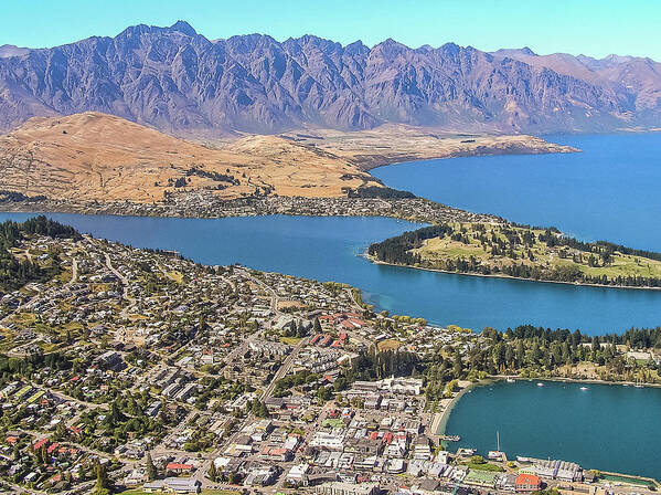 Tranquility Poster featuring the photograph Queenstown, New Zealand by Steve Oldham