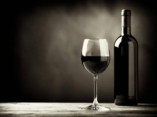 Alcohol Poster featuring the photograph Red Wine by Kaisersosa67