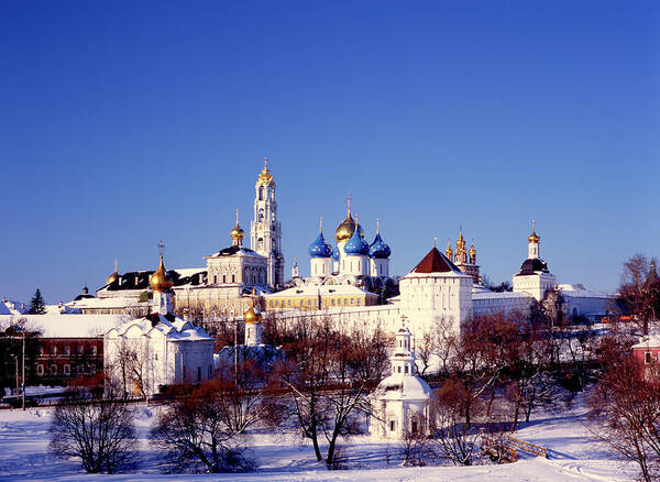 Snow Poster featuring the photograph Russia, Sergiev Posad, Nativity by Hans Neleman