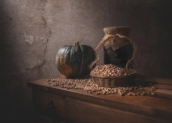 Bean Poster featuring the photograph Rustic by Margareth Perfoncio
