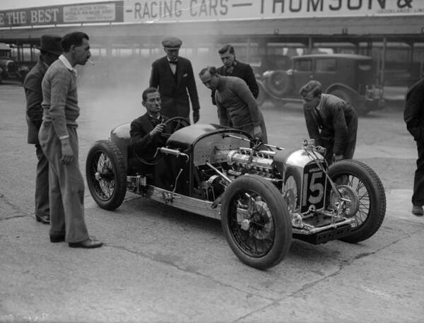 Professional Sport Poster featuring the photograph Sports Car by Fox Photos