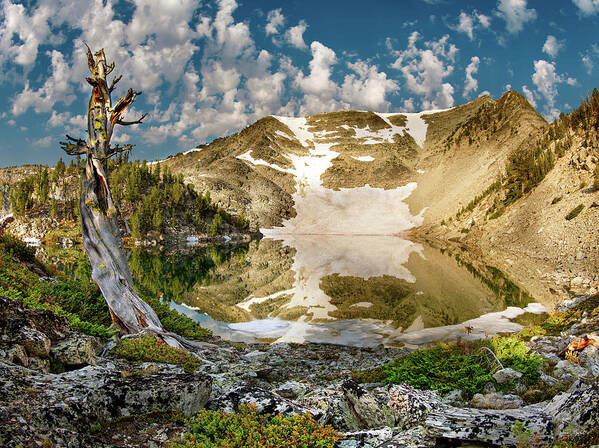 Altitude Poster featuring the photograph Upper Skytop Lake by Leland D Howard