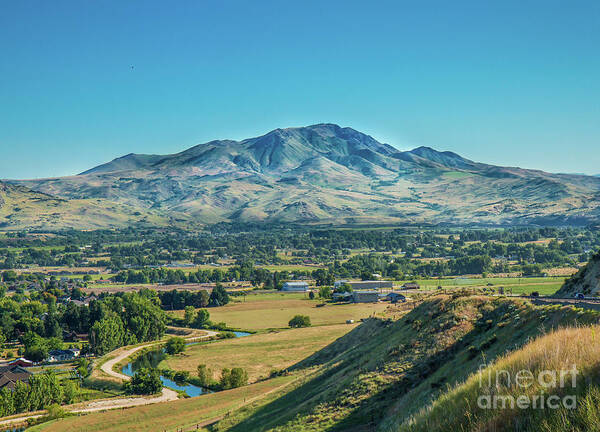 Summer Poster featuring the photograph Squaw Butte #3 by Robert Bales