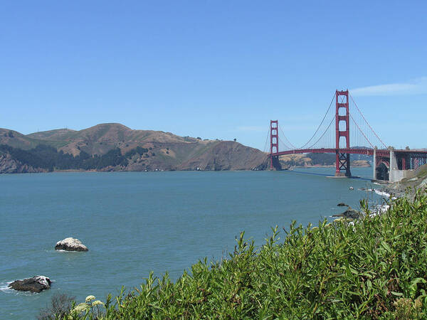 Golden Gate Bridge Poster featuring the photograph Golden Gate Bridge #1 by Mark Norman