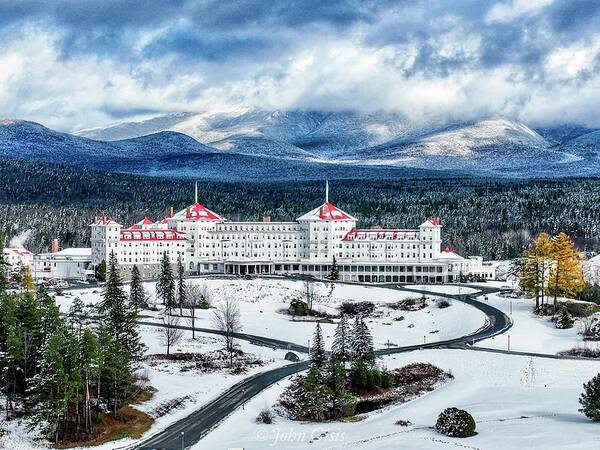  Poster featuring the photograph Bretton Woods #5 by John Gisis