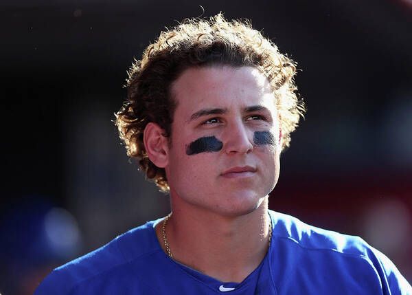 American League Baseball Poster featuring the photograph Anthony Rizzo by Jeff Gross