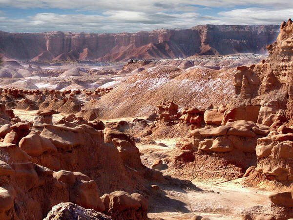 Desert Poster featuring the photograph Back Roads Utah 5 by Mike McGlothlen