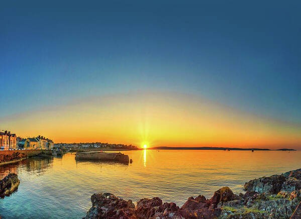 Andbc Poster featuring the photograph Bangor Bay Sunset by Martyn Boyd