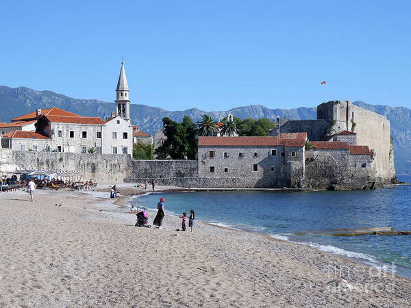 Budva Poster featuring the photograph Budva Old Town - Montenegro by Phil Banks