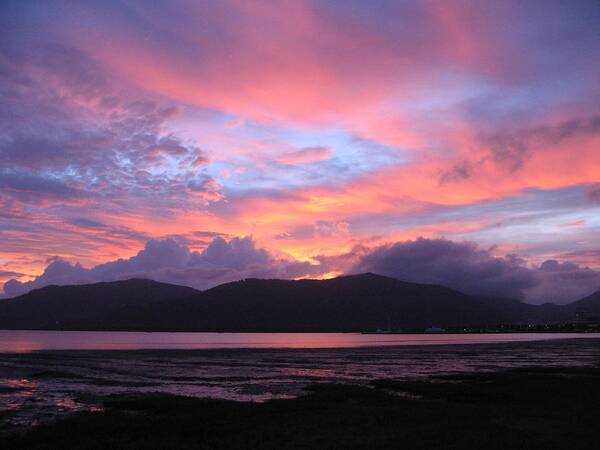 Cairns Poster featuring the photograph Cairn's Sunrise by Diane Sleger