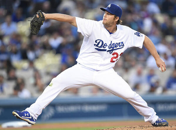 Clayton Kershaw Poster featuring the photograph Clayton Kershaw by Harry How