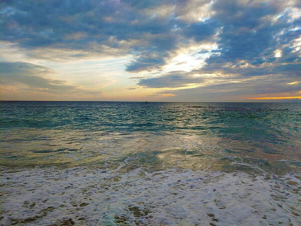 Ocean Poster featuring the photograph Cloud Power by Marcus Jones