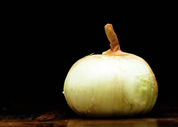 Food Poster featuring the photograph Food Photography - Onion by Amelia Pearn